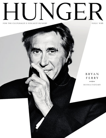 HUNGER Magazine Fall 2013 BRIAN FERRY Debbie Harry REBEL WILSON Chiwetel Ejiofor