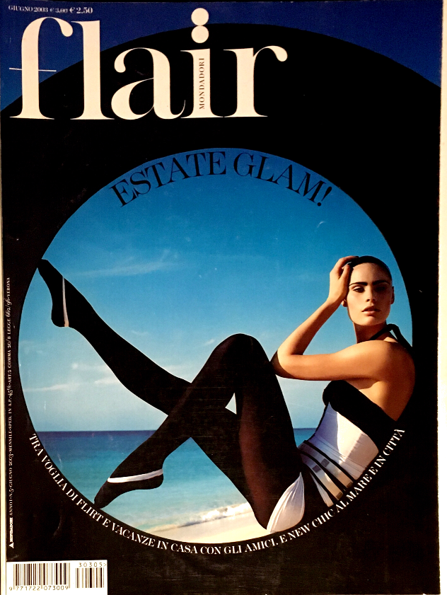 FLAIR Magazine Italia June 2003 ADINA FOHLIN Elise Crombez JACQUETTA WHEELER