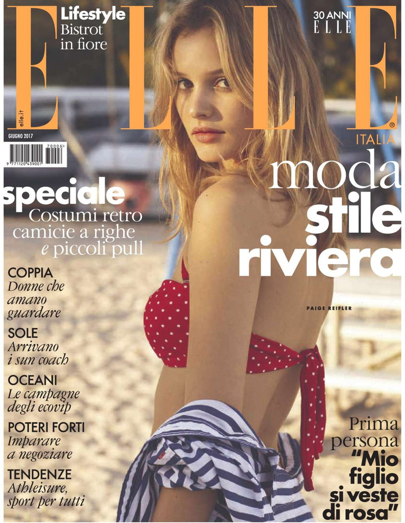 ELLE Magazine Italia June 2017 PAIGE REIFLER Patricia Van Der Vliet LAMEKA FOX
