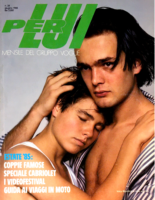PER LUI Magazine June 1985 TRACY FITZPATRICK Max Wigram ALEXANDER GODUNOV