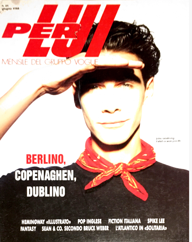 PER LUI Magazine June 1988 JOHN AMSTRONG Bruce Weber MARIO TESTINO Pamela Hanson