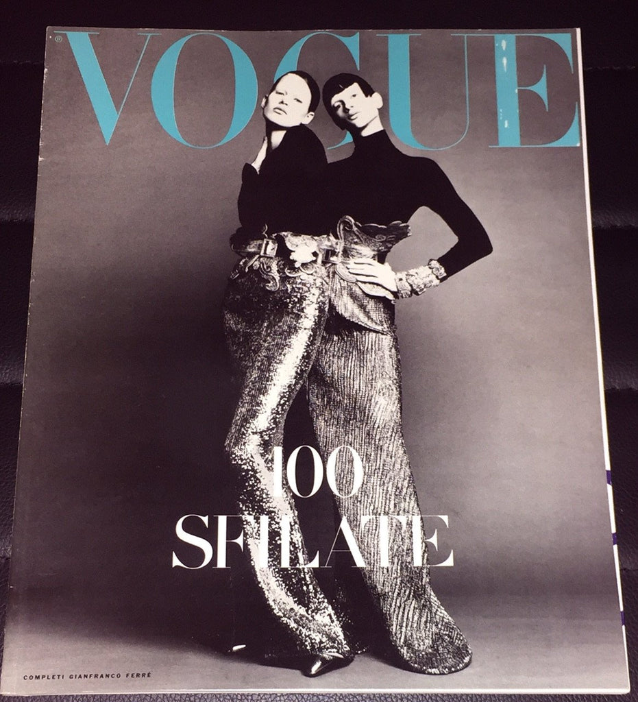 VOGUE Magazine Italia KRISTEN MCMENAMY Dossier Sfilate PRET A PORTER July 1992