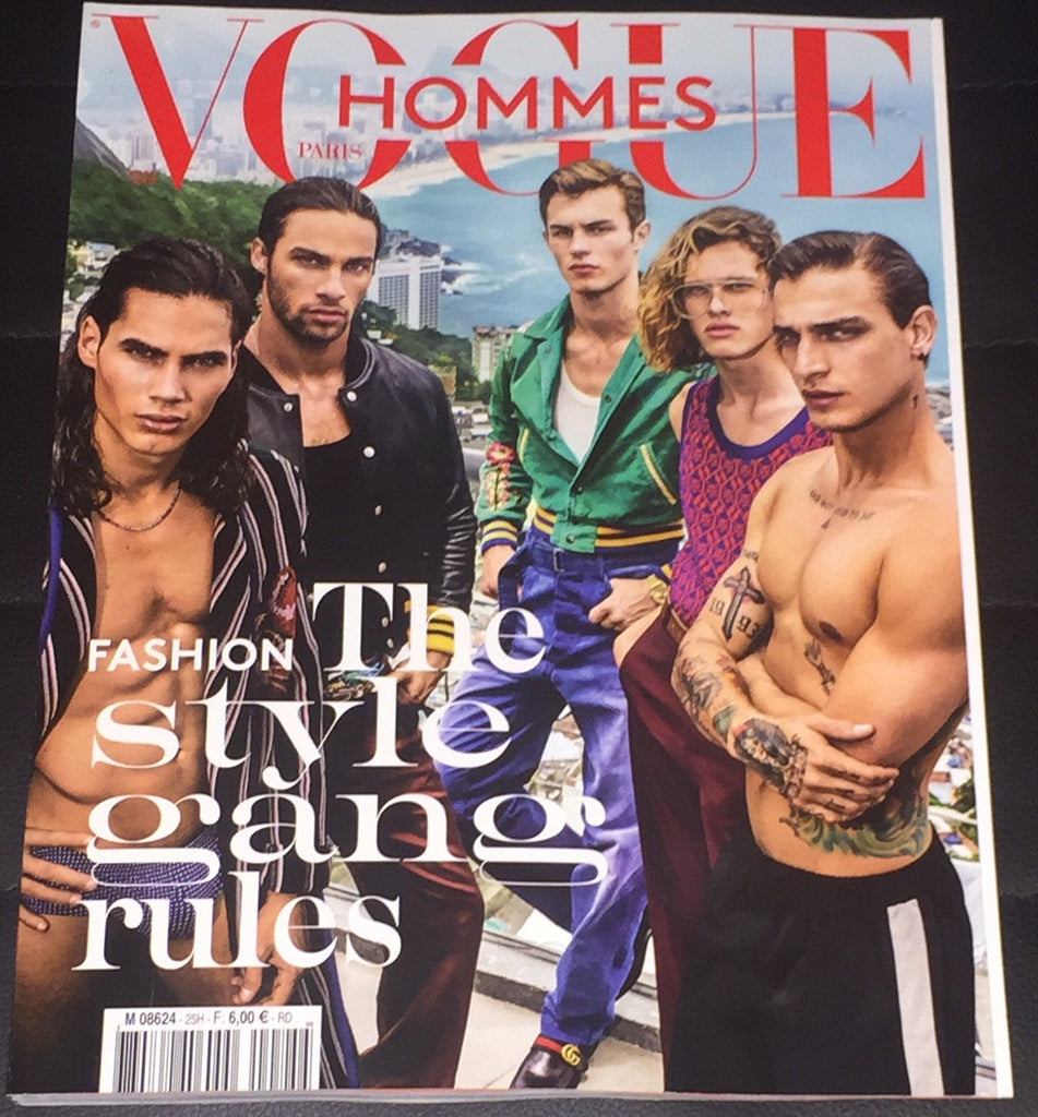 VOGUE Hommes Magazine S/S 2017 KIT BUTLER Lennon Gallagher VITO BASSO Ariel Rosa - magazinecult