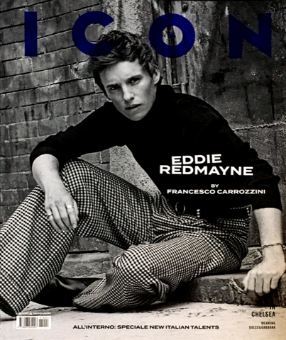 ICON Magazine November 2019 EDDIE REDMAYNE Mahmood ANDERS HAYWARD Italy