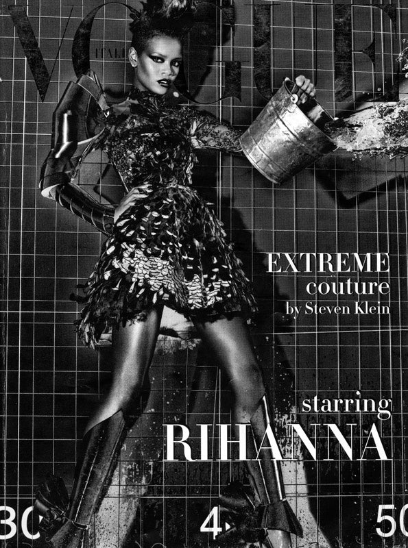 VOGUE Magazine Italia UNIQUE September 2009 RIHANNA Eva Chow PAOLO ROVERSI