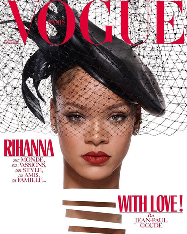 VOGUE Magazine Paris 2017 RIHANNA Imaan Hammam HIANDRA MARTINEZ Cover 1