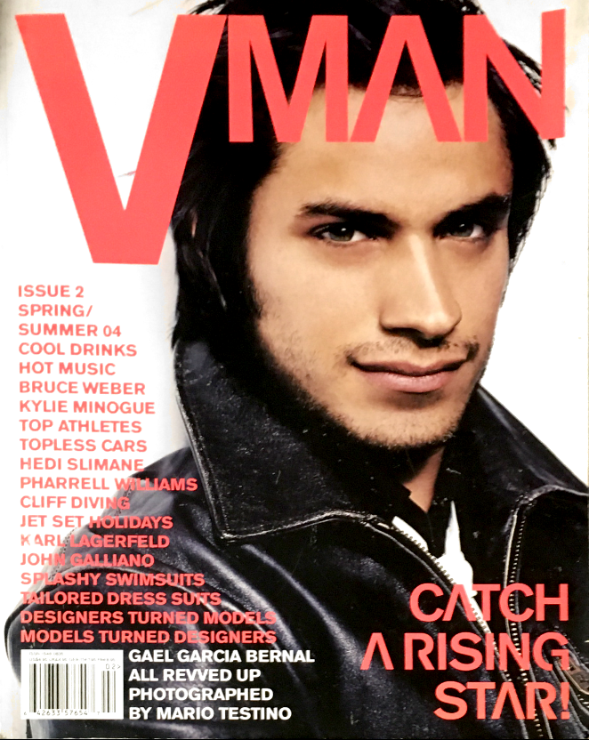 V Man Magazine Spring Summer 2004 #2 GAEL GARCIA BERNAL John Galliano KARL LAGERFELD