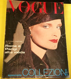 VOGUE Italia Magazine September 1979 EVA VOORHEES Lena Kansbod SPECIALE COLLEZIONI