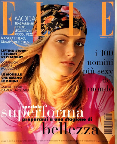 ELLE Magazine Italia May 1995 GEORGINA GRENVILLE Susan Holmes CHRISTINA KRUSE