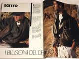 L'UOMO VOGUE Magazine March 1984 LORIN MAAZEL Aldo Fallai OLIVIERO TOSCANI