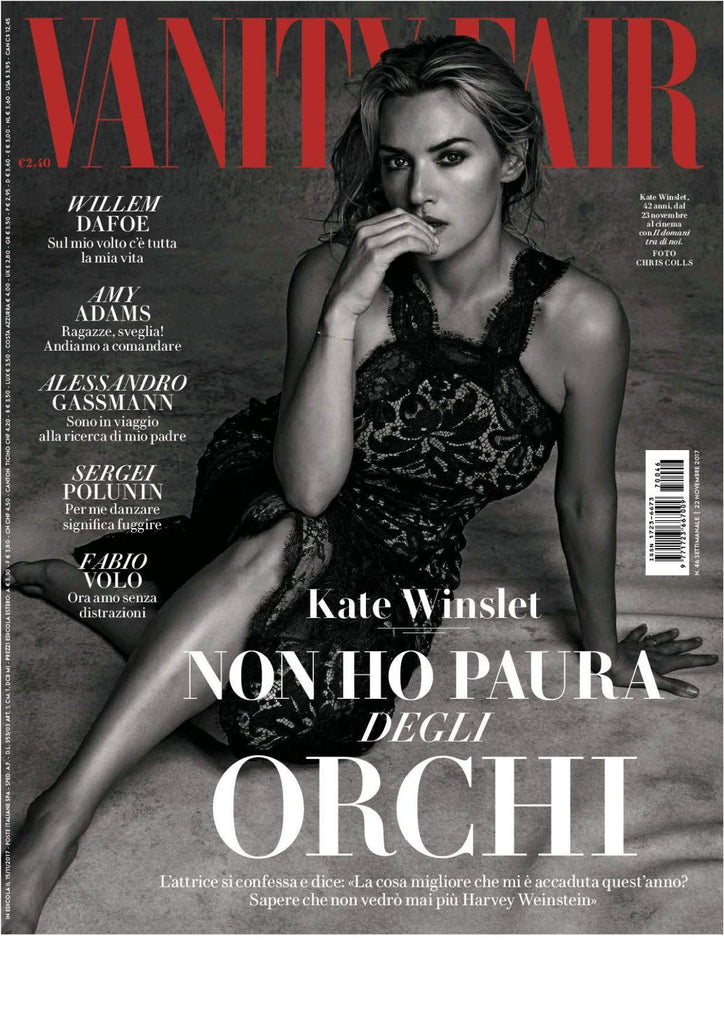 VANITY FAIR Italy Magazine November 2017 KATE WINSLET Amy Adams SERGEI POLUNIN