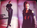 GRAZIA Italia Magazine December 1991 ESTELLE LEFEBURE Isabella Rossellini ANGIE EVERHART