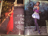 GRAZIA Italia Magazine December 1991 ESTELLE LEFEBURE Isabella Rossellini ANGIE EVERHART