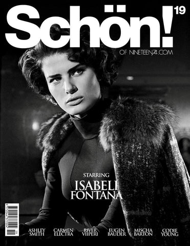 SCHON! Magazine #19 ISABELI FONTANA Carmen Elettra CODIE YOUNG Mischa Barton