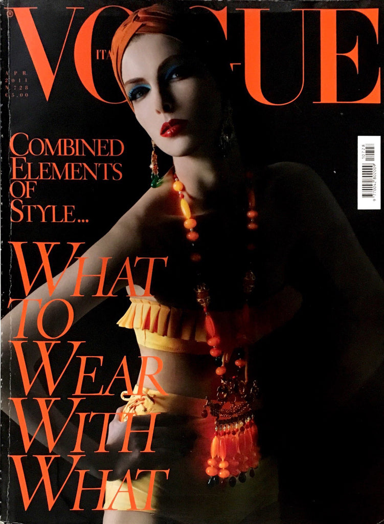 VOGUE Magazine Italia April 2011 KRISTINA SALINOVIC Jessica Alba MAGDALENA FRACKOWIAK