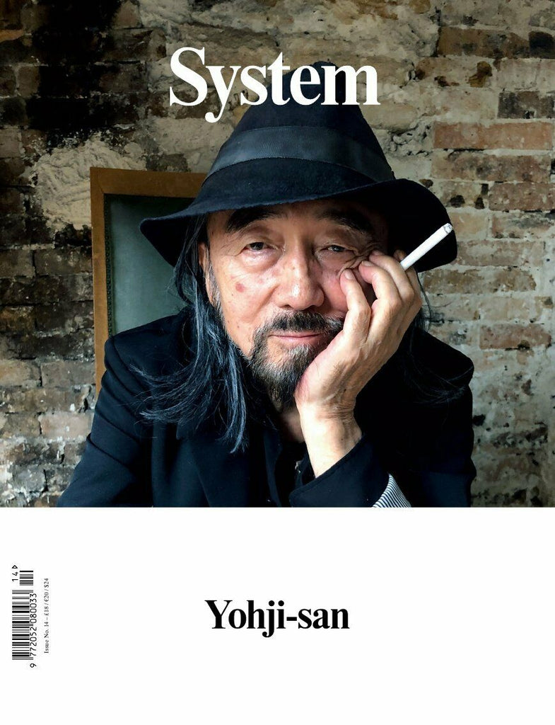 SYSTEM Magazine #14 Yohji Yamamoto by JUERGEN TELLER Bella Hadid 2019 