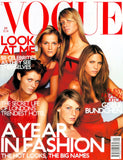 VOGUE Magazine UK January 2001 ANGELA LINDVALL Malgosia Bela GISELE BUNDCHEN