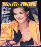 MARIE CLAIRE France Magazine December 1983 CAROLE BOUQUET Bonnie Berman ISABELLE TOWNSEND - magazinecult