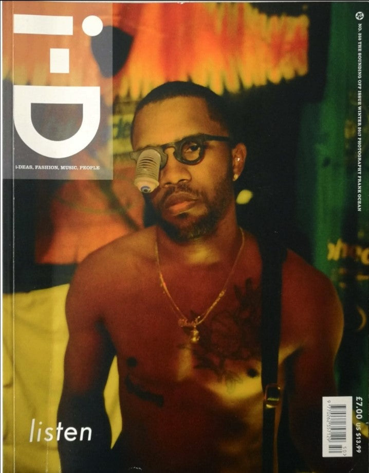 i-D iD Magazine Winter 2017 FRANK OCEAN Cover 2 Issue #350