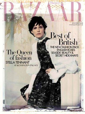 HARPER'S BAZAAR Magazine UK July 2013 STELLA TENNANT Ros Georgiou MARLOES HORST