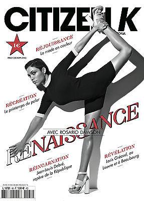 CITIZEN K MAGAZINE French Issue Spring 2013 ROSARIO DAWSON Marine Deleeuw