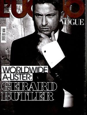 L'UOMO VOGUE Magazine January 2013 GERARD BUTLER