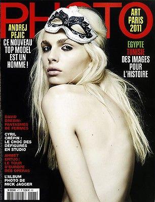 PHOTO PARIS Magazine March 2011 Andrej Pejic The Legendary Issue