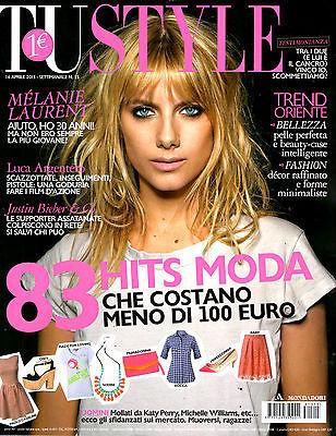 TU STYLE Magazine April 2013 MELANIE LAURENT Luca Argentero ELIZABETH TAYLOR
