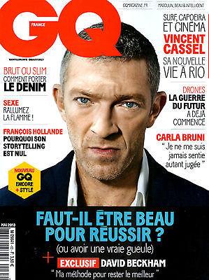 GQ Magazine France May 2013 VINCENT CASSEL Nicole Kidman REBECCA HALL