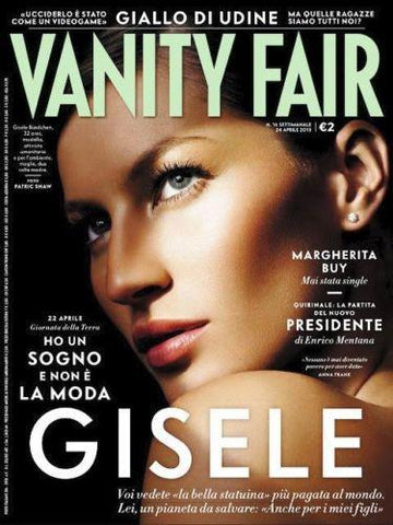 Vanity Fair Italia Magazine April 2013 GISELE BUNDCHEN Robert Downey JR ADAM DRIVER Pierre Niney