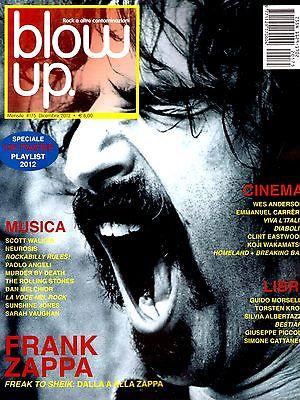 Frank Zappa BLOW UP Rock Magazine December 2012 ISSUE #175