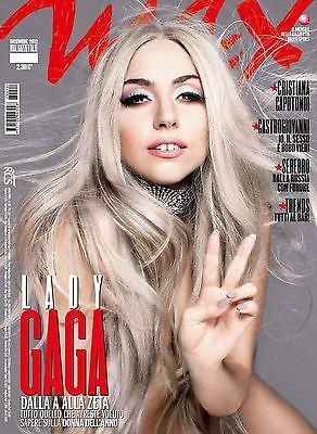 LADY GAGA Serebro ALEX DEL PIERO Giulio Berruti MAX Magazine 2012