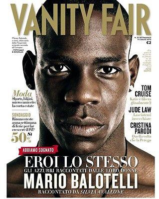 Vanity Fair Magazine July 2012 MARIO BALOTELLI Lydia Hearst JUDE LAW Farida Khelfa