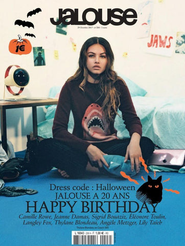 JALOUSE Magazine 2017 THYLANE BLONDEAU Langley Fox FANNY FRANCOIS Camille Rowe