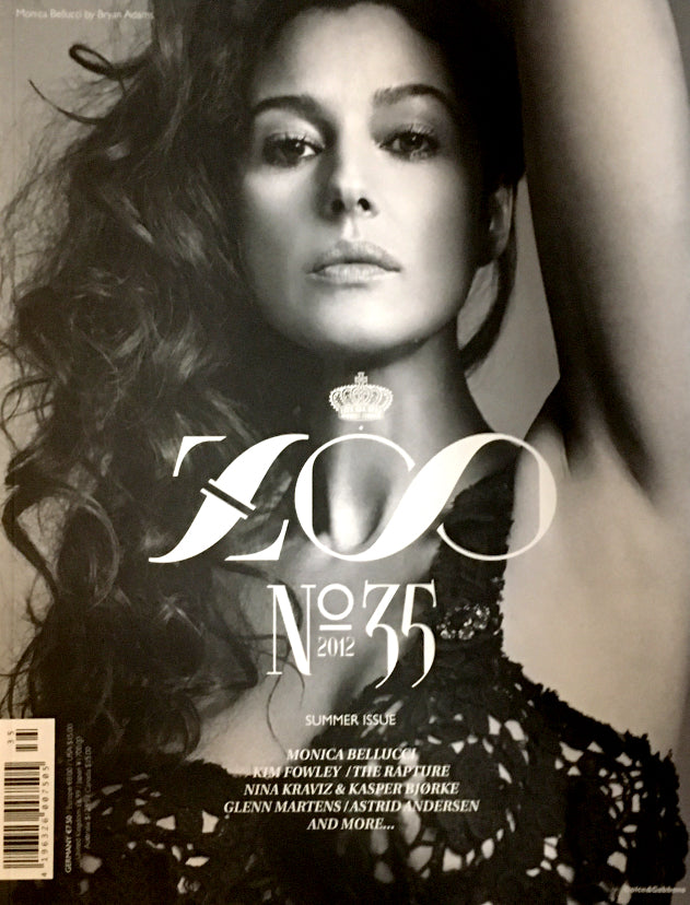 Zoo Magazine #35 Summer 2012 MONICA BELLUCCI Lana Del Rey WERNER SCHREYER