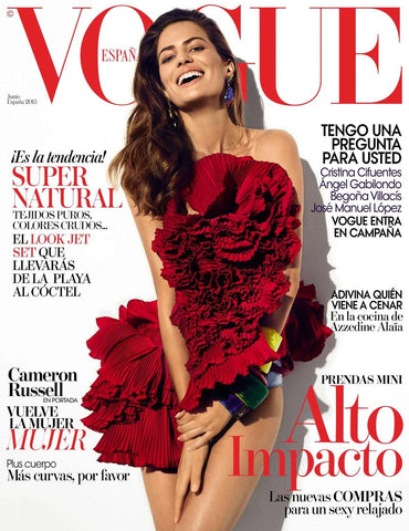 VOGUE Spain Magazine June 2015 CAMERON RUSSELL Delilah Parillo ANTONINA PETKOVIC