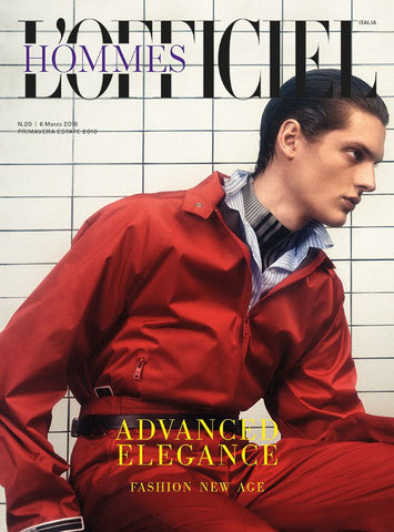 L'OFFICIEL HOMMES Italia Magazine 2018 VALENTIN CARON Armie Hammer OLIVER SONNE