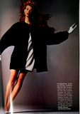 TELVA Magazine September 1995 KRISTEN MCMENAMY Shalom Harlow JOSE MANUEL FERRATER