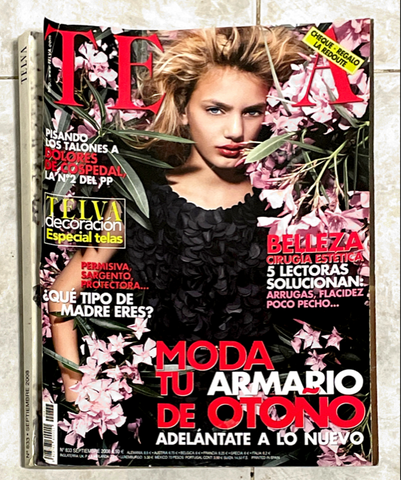 TELVA Magazine September 2008 ANNE HATHAWAY Jose Manuel Ferrater