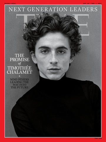 TIME Magazine 25 October 2021 TIMOTHEE CHALAMET Brand New
