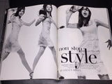 VOGUE Magazine Italia April 1996 ELSA BENITEZ Helena Christensen CARLA BRUNI