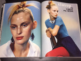 VOGUE Magazine Italia April 1996 ELSA BENITEZ Helena Christensen CARLA BRUNI