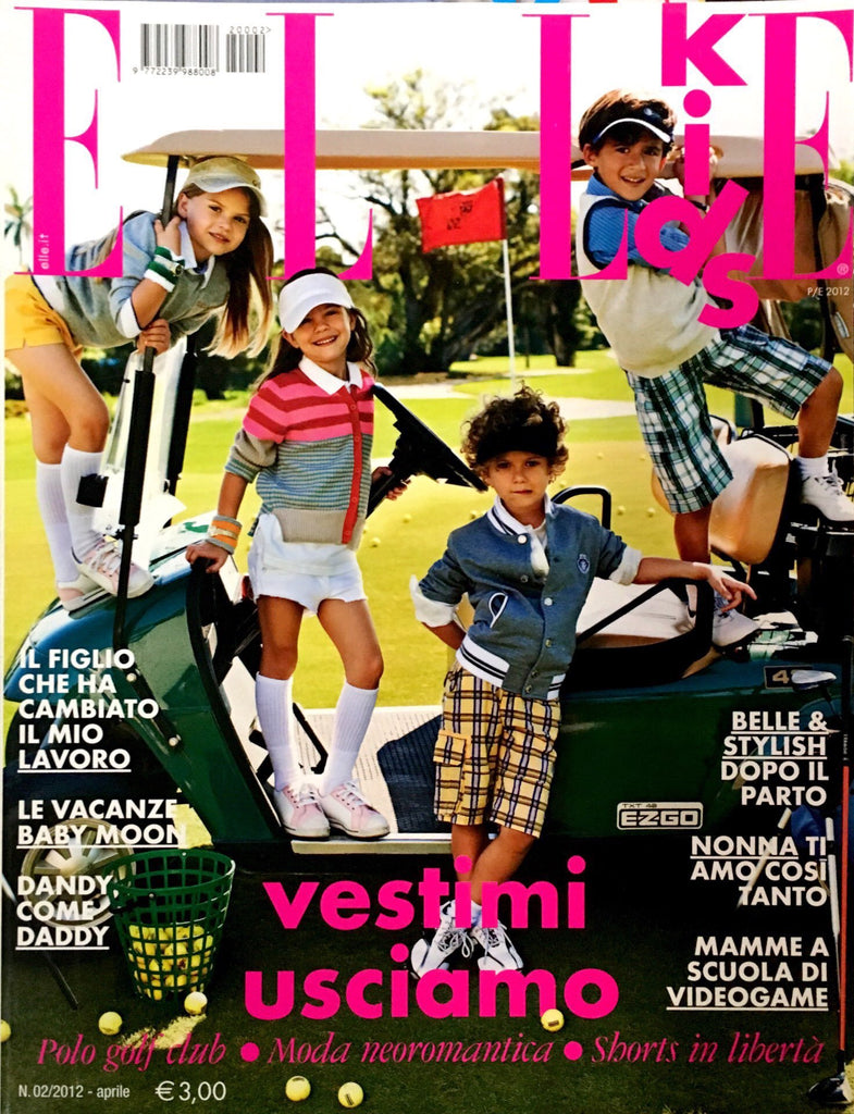 ELLE KIDS Bambini Children Enfant Ninos Fashion Magazine April 2012