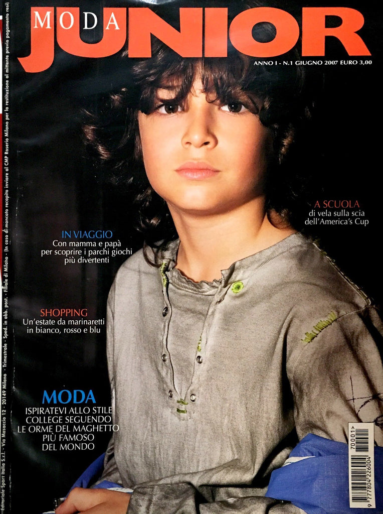 MODA JUNIOR Enfants Children KIDS Ninos BAMBINI Fashion Magazine June 2007