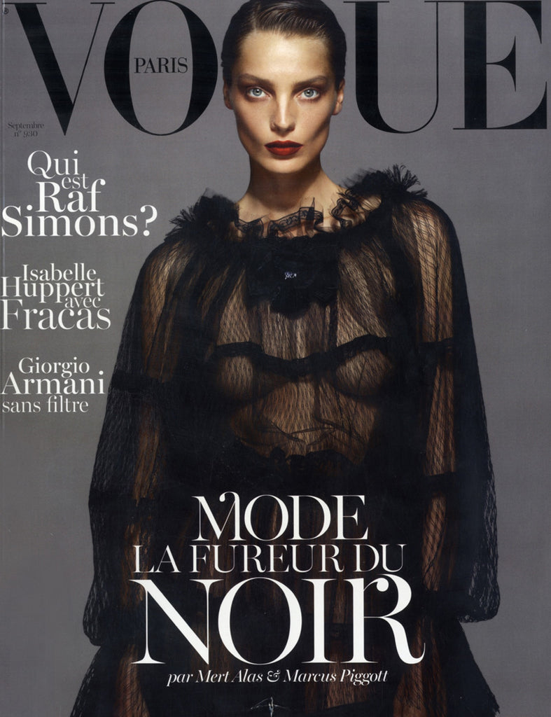 VOGUE Paris Magazine September 2012 DARIA WERBOWY Kate Moss LARA STONE Malgosia Bela
