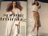 VOGUE Magazine US March 1999 CAROLYN MURPHY Gisele Bundchen NAOMI Helmut Newton