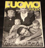 L'UOMO VOGUE Magazine March 1995 BRUCE WEBER MALE FOOTBALL PLAYERS Lucas Haas ERIC STOLTZ