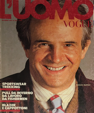L'UOMO VOGUE Magazine November 1982 FRANCOIS TRUFFAUT Aldo Fallai