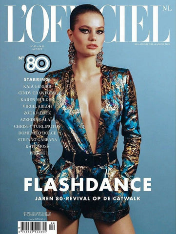 L'OFFICIEL NL Magazine April 2018 MYRTHE BOLT Christy Turlington ZOE KRAVITZ Kaia Gerber