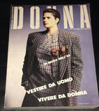 DONNA Magazine Italy September 1984 CECILIA CHANCELLOR Steevie Van Der Veen MILVA